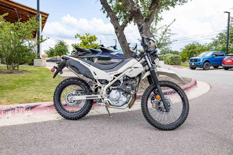 New 2026 Kawasaki KLX230 S ABS  WHITISH BEIGE Image 2