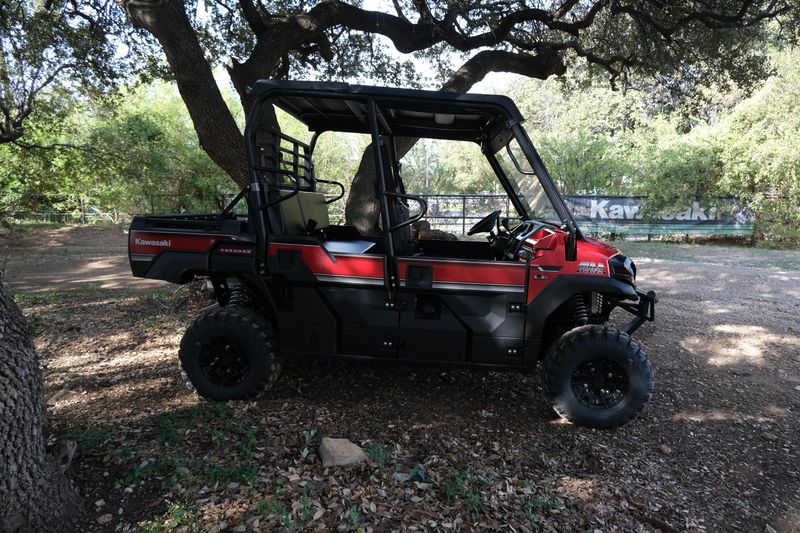 2025 Kawasaki MULE PRODXT 1000 LE CANDY PERSIMMON REDImage 2