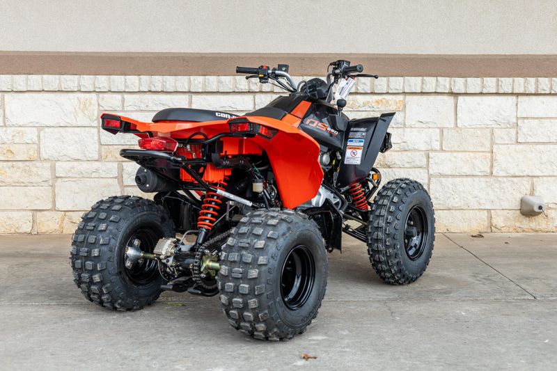 2025 Can-Am DS 250 BLACK AND CANAM RED Image 3