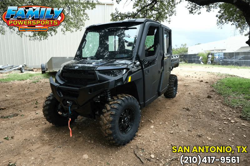 2025 Polaris RANGER CREW XP 1000 NORTHSTAR EDITION ULTIMATE ONYX BLACKImage 1