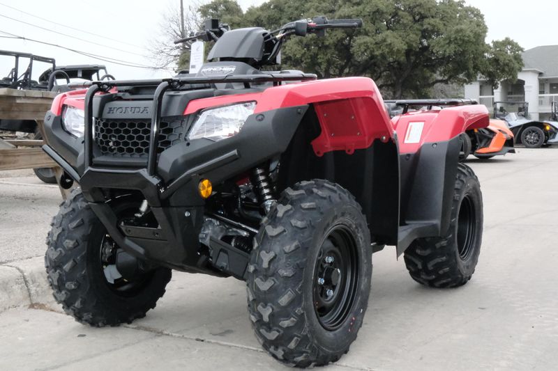 2025 Honda FOURTRAX RANCHER 4X4 HERO REDImage 4