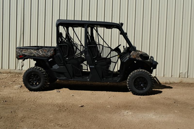 NEW 2026 CAN-AM DEFENDER MAX XT HD11 WITH 1025 INCH TOUCHSCREEN  in a DARK WILDLAND CAMO exterior color. Family PowerSports (877) 886-1997 familypowersports.com 