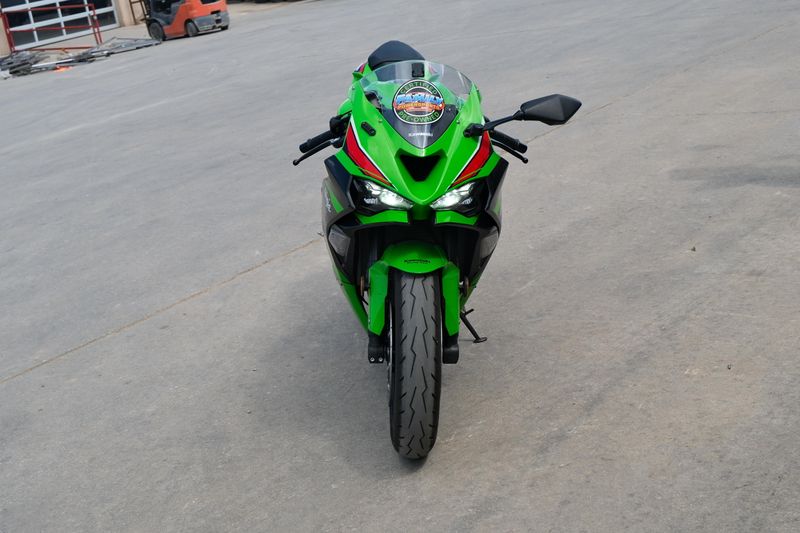 2024 Kawasaki NINJA ZX6R ABS KRT EDITION LIME GREEN AND EBONY Image 8