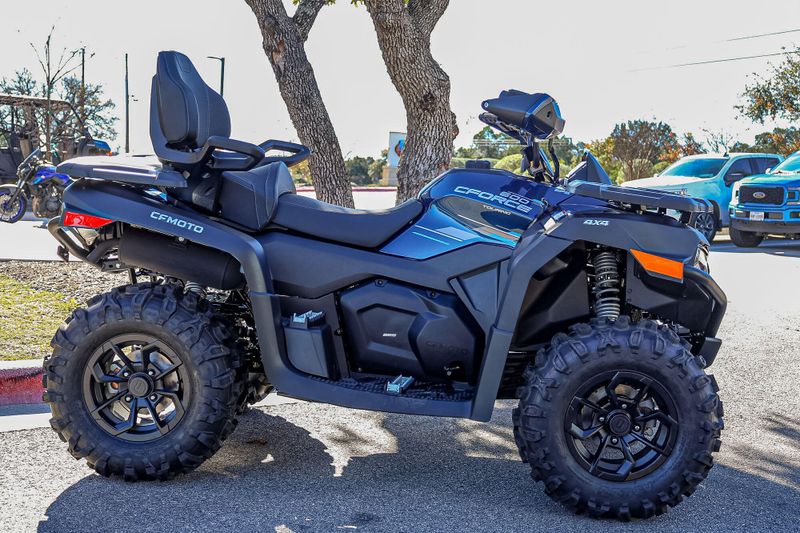 2025 CFMOTO CFORCE 600 TOURING TWILIGHT BLUE Image 6