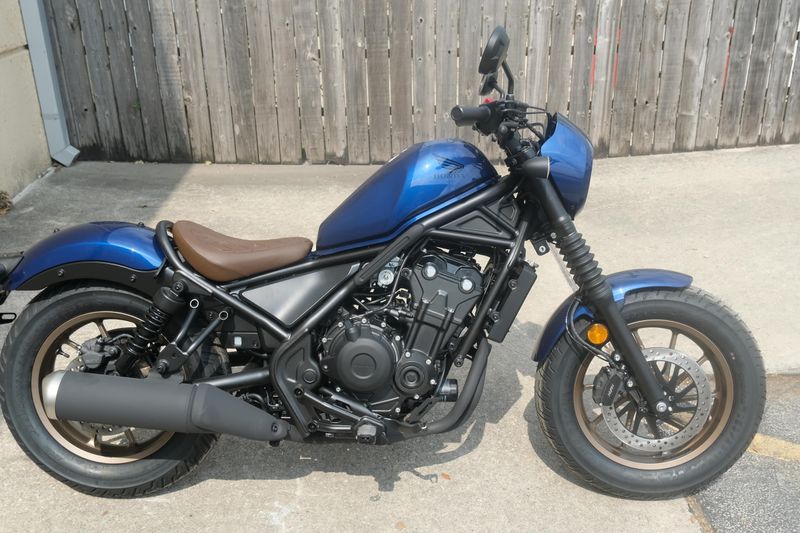 2025 Honda REBEL 500 ABS FOP PEARL BLUE Image 3