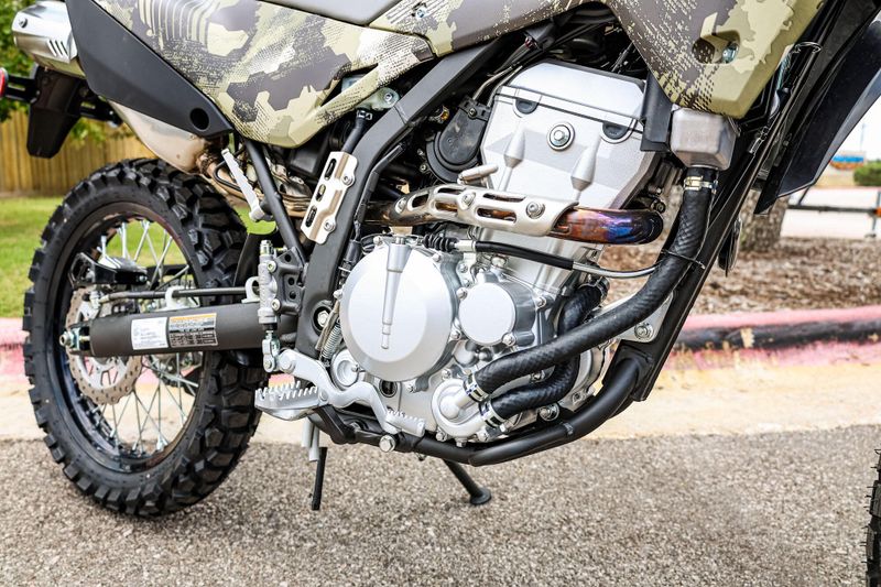 New 2026 Kawasaki KLX 300  CYPHER CAMO BEIGE AND EBONY Image 10