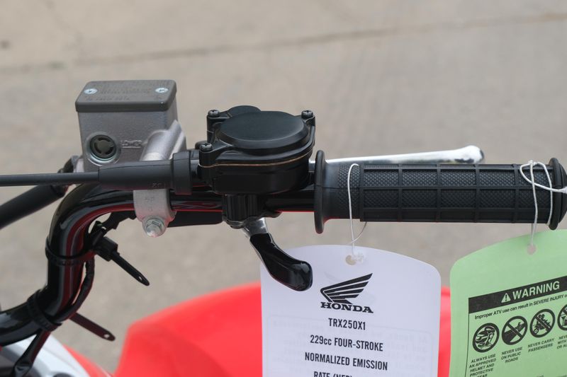 2025 Honda TRX250X RED Image 13