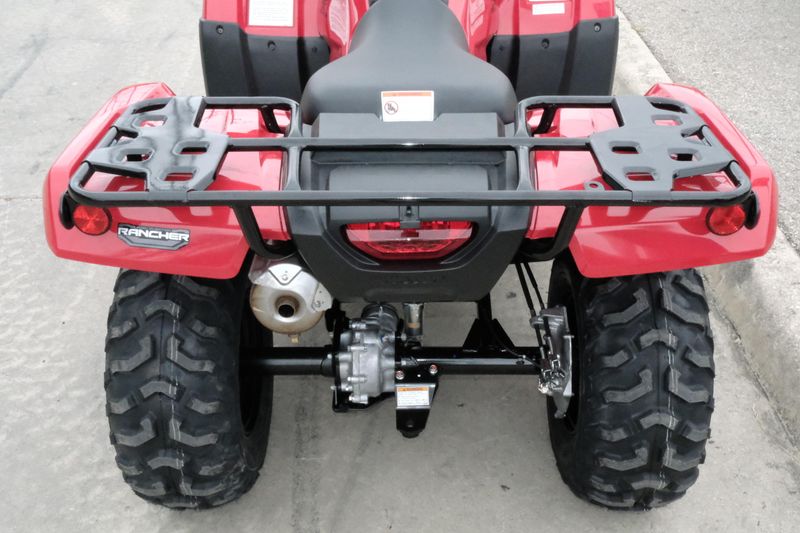 2025 Honda FOURTRAX RANCHER 4X4 HERO REDImage 21