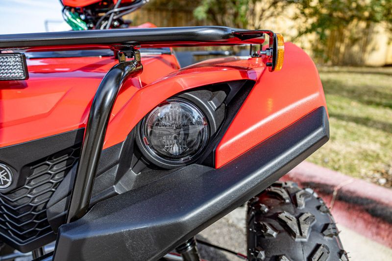 2025 Yamaha GRIZZLY 110 GREY METALLIC AND RED Image 6