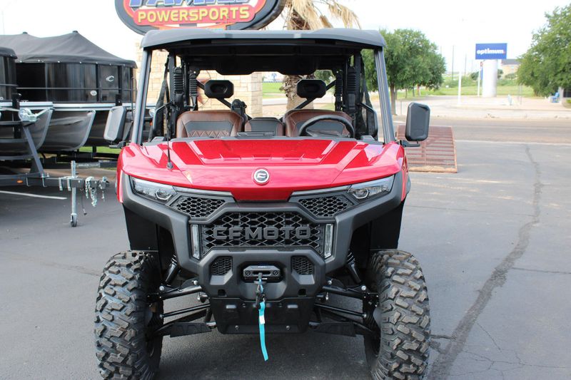 New 2025 CFMOTO UFORCE U10 XL PRO BORDEAU RED Image 8