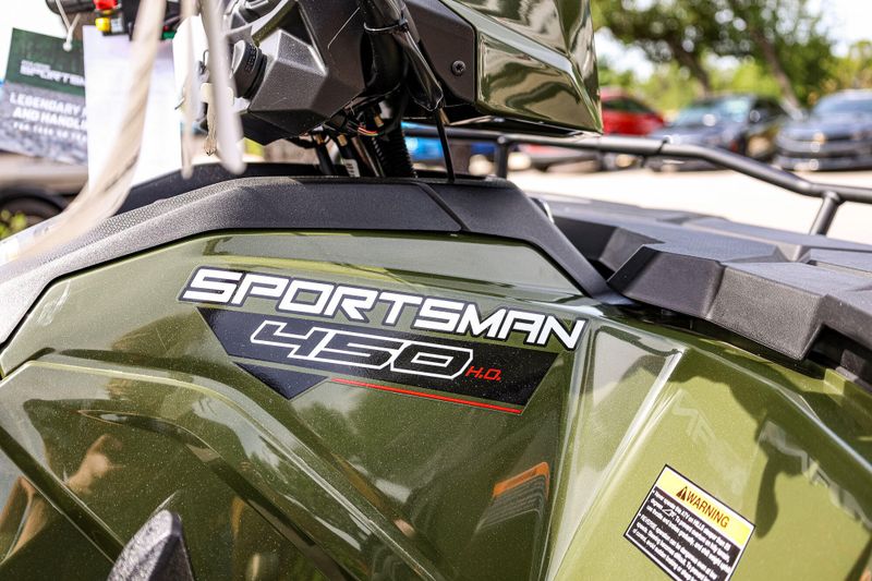 2025 Polaris SPORTSMAN 450 HO EPS SAGE GREEN Image 10