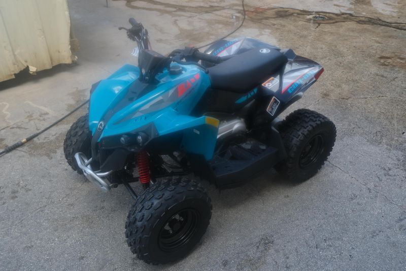 2025 Can-Am RENEGADE 70 EFI ICEBERG BLUE AND BLACK Image 7