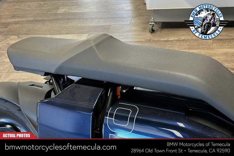 2024 BMW CE 04 in a IMPERIAL BLUE METALLIC exterior color. BMW Motorcycles of Temecula – Southern California 951-395-0675 bmwmotorcyclesoftemecula.com 