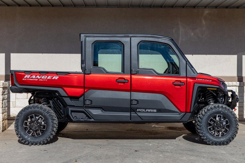 2024 Polaris RANGER CREW XD 1500 NORTHSTAR EDITION ULTIMATE SUNSET RED Image 2