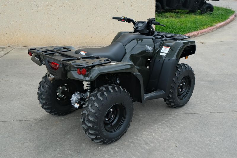 2025 Honda RANCHER 4X4 BLACK FOREST GREEN Image 3
