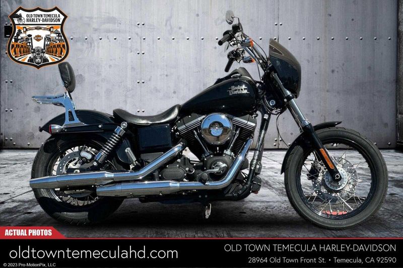 2015 Harley-Davidson Dyna in a Black exterior color. BMW Motorcycles of Temecula – Southern California (951) 506-6903 bmwmotorcyclesoftemecula.com 