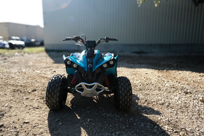 2025 Can-Am RENEGADE 70 EFI ICEBERG BLUE AND BLACKImage 3