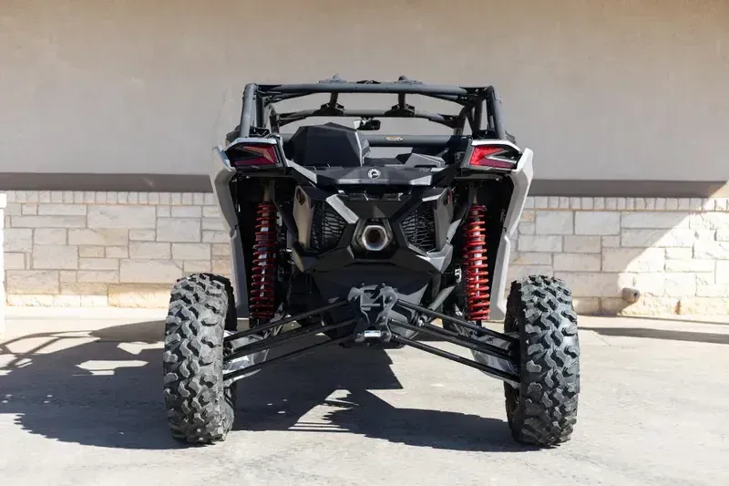 2025 Can-Am MAVERICK X3 MAX RS TURBO FIERY RED AND HYPER SILVERImage 15