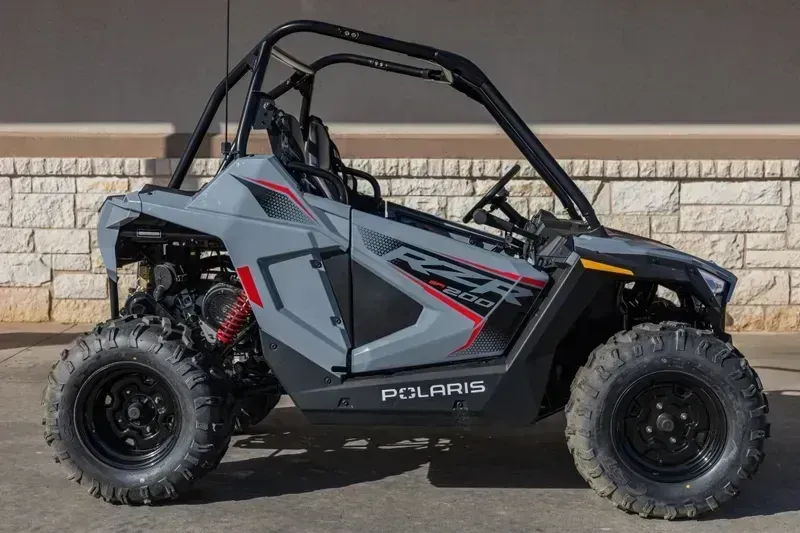 2024 Polaris RZR 200 EFI STORM GRAY Image 2