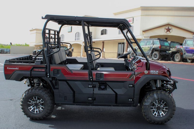 2026 Kawasaki MULE PROFXT 1000 LE PLATINUM RANCH EDITION METALLIC DEEP RED Image 5