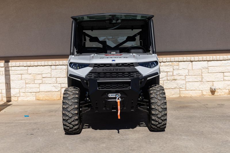 2025 Polaris RANGER CREW XP 1000 NORTHSTAR TRAIL BOSS EDITION CRYSTAL WHITE WITH PERFORMANCE RED ACCENTSImage 8