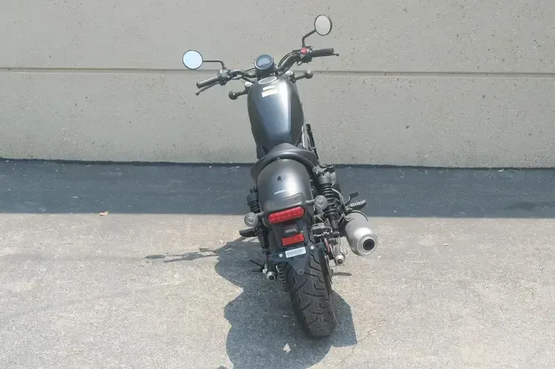 2025 Honda REBEL 500 ABS MATTE BLACK METALLIC Image 8