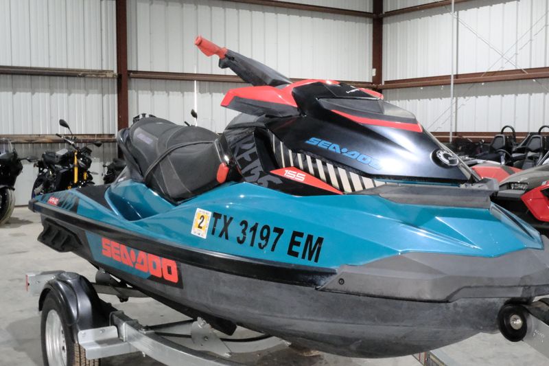 2018 SEADOO WAKE 155  in a BLUE exterior color. Family PowerSports (877) 886-1997 familypowersports.com 