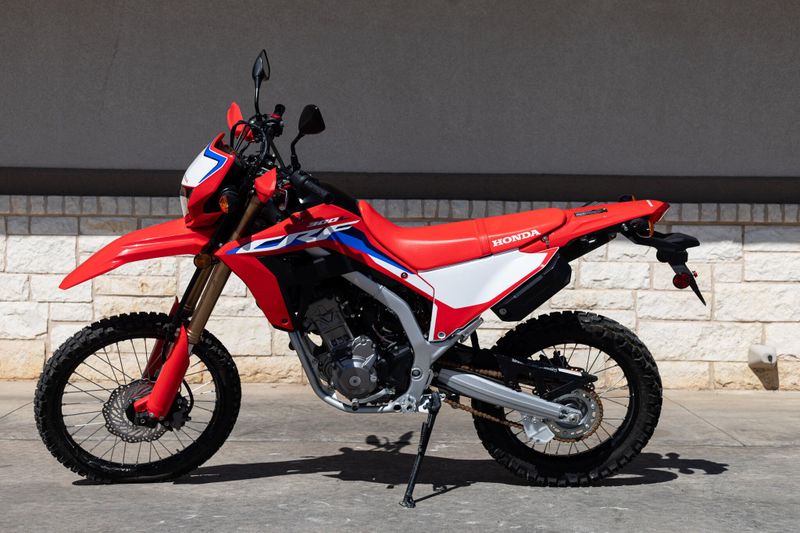 2024 HONDA CRF300L ABS RED in a RED exterior color. Family PowerSports (877) 886-1997 familypowersports.com 