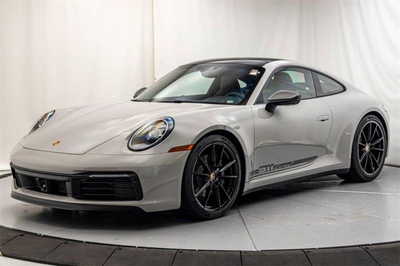 2024 Porsche 911 Carrera T in a Chalk exterior color and Blackinterior. Lotus Manhattan 347-395-5714 lotusmanhattan.com 