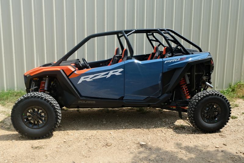 2025 Polaris RZR PRO S 4 PREMIUM ORANGE RUST AND ZENITH BLUE Image 8