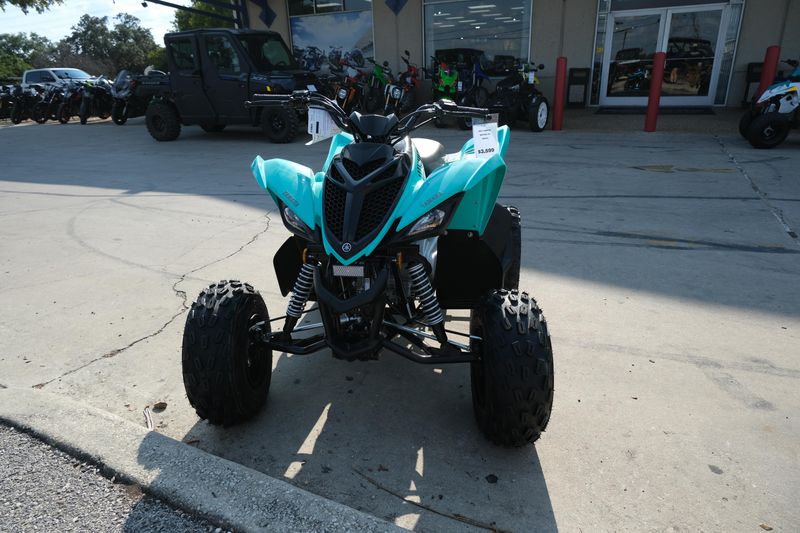 New 2025 Yamaha RAPTOR 110 TEAL Image 8