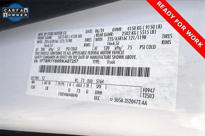 Used 2024 Ford Transit-250 Cargo Van BaseImage 29