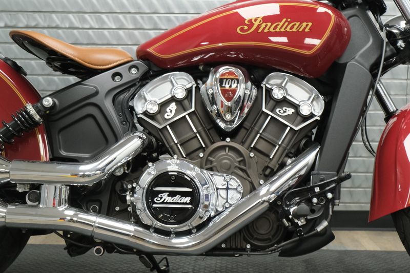 USED 2020 INDIAN MOTORCYCLE SCOUT 100TH ANNIVERSARY Image 11