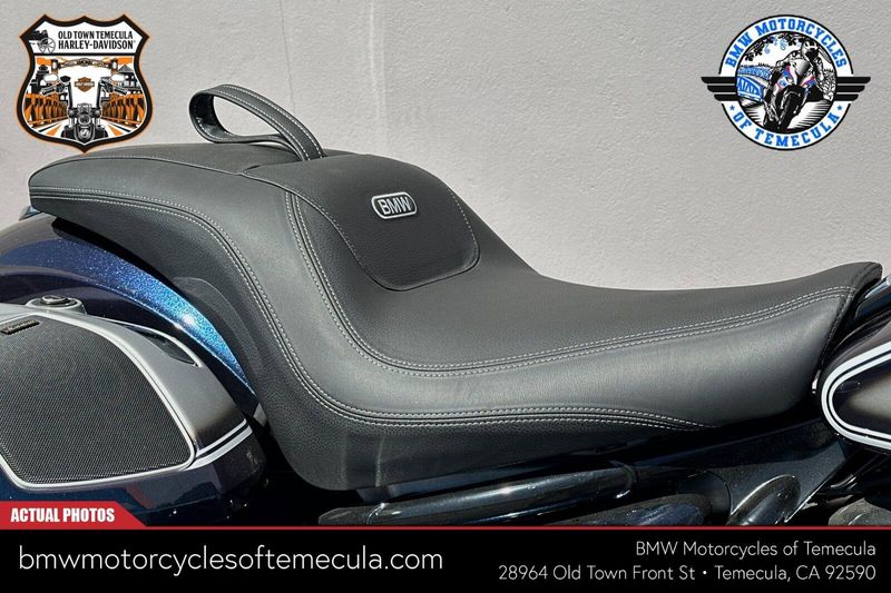 2023 BMW R 18 B in a OPTION 719 GALAX DUST ME exterior color. BMW Motorcycles of Temecula – Southern California (951) 506-6903 bmwmotorcyclesoftemecula.com 