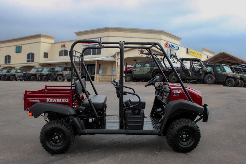 2025 Kawasaki MULE 4010 TRANS4X4 DARK ROYAL RED Image 3