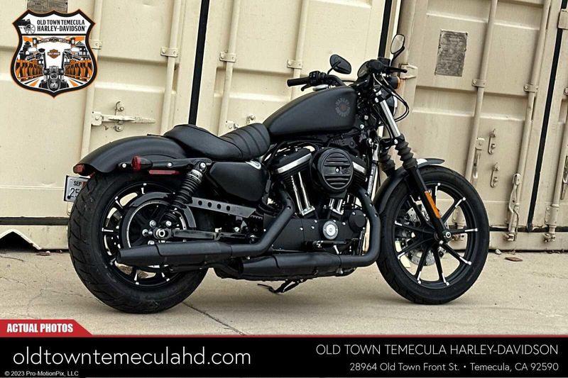 2022 Harley-Davidson Sportster in a BLACK DENIM exterior color. BMW Motorcycles of Temecula – Southern California (951) 506-6903 bmwmotorcyclesoftemecula.com 