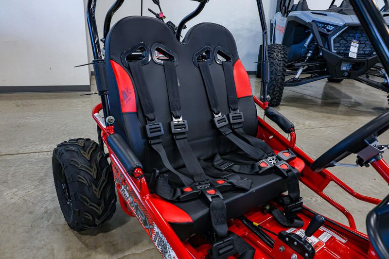 2024 TRAILMASTER MINI XRXR GO KART  RED Image 2