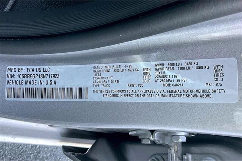 2025 RAM 1500 Tradesman Crew Cab 4x2 5