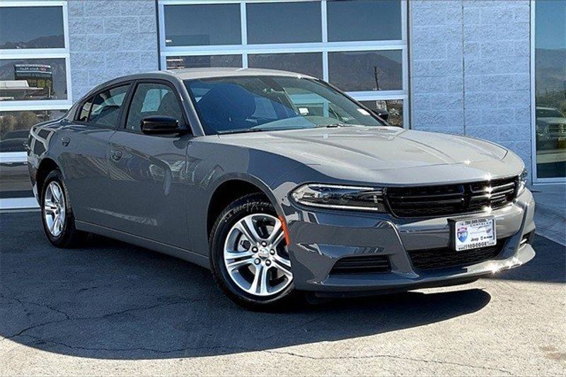 2023 Dodge Charger SXT Rwd in a Destroyer Gray exterior color and Blackinterior. I-10 Chrysler Dodge Jeep Ram (760) 565-5160 pixelmotiondemo.com 
