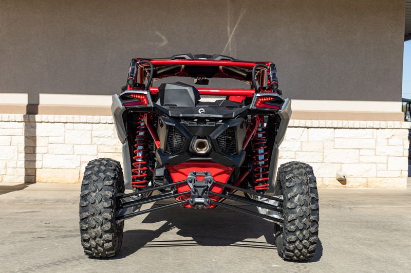 2024 Can-Am MAVERICK X3 MAX X DS TURBO RR FIERY RED AND HYPER SILVERImage 8