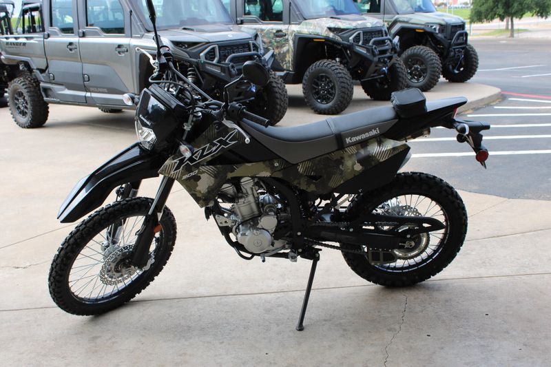 New 2026 Kawasaki KLX300 CYPHER CAMO BEIGE AND EBONY Image 2