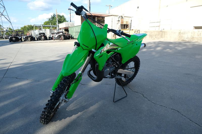 2025 Kawasaki KX112 LIME GREENImage 7