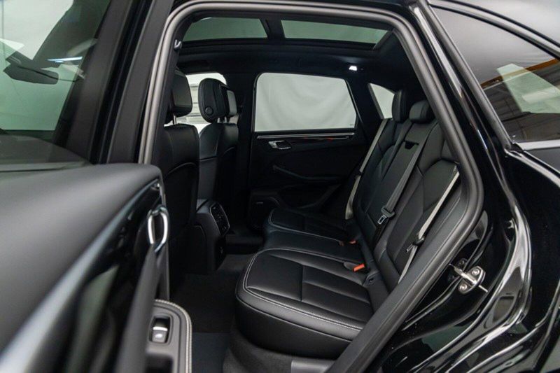 2024 Porsche Macan T in a Black exterior color and Black w/Chalk Stitchinginterior. Lotus Manhattan 347-395-5714 lotusmanhattan.com 