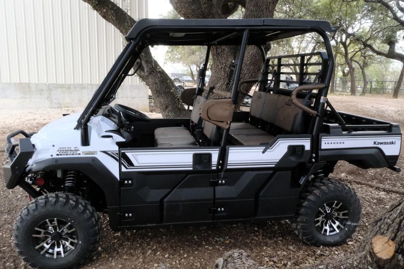 2025 Kawasaki MULE PROFXT 1000 PLATINUM RANCH EDITION METALLIC STARDUST WHITEImage 29