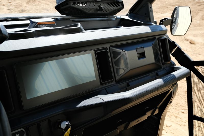 NEW 2026 CAN-AM DEFENDER MAX XT HD11 WITH 1025 INCH TOUCHSCREEN  in a DARK WILDLAND CAMO exterior color. Family PowerSports (877) 886-1997 familypowersports.com 