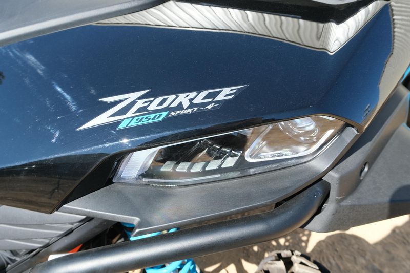 NEW 2026 CFMOTO ZFORCE 950 SPORT4  in a NEBULA BLACK exterior color. Family PowerSports (877) 886-1997 familypowersports.com 