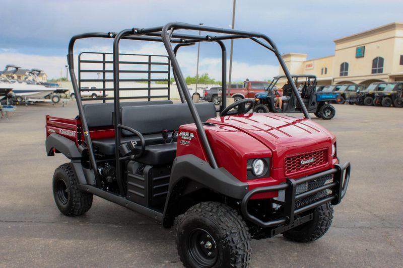 2025 Kawasaki MULE 4010 TRANS4X4 DARK ROYAL RED Image 4