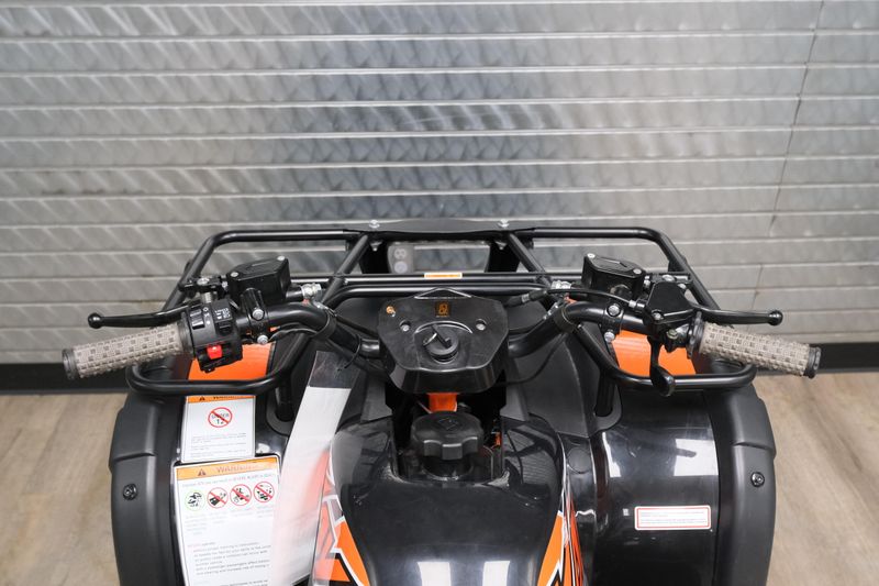 2025 KAYO BULL150 EFI  METALLIC BLACK  in a METALLIC BLACK exterior color. Family PowerSports (877) 886-1997 familypowersports.com 