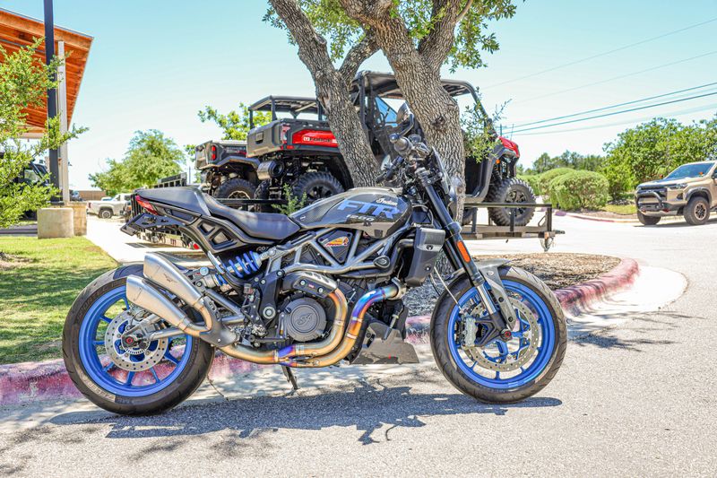 USED 2024 INDIAN MOTORCYCLE FTR SPORT STORM GRAY  RED 49ST Image 14