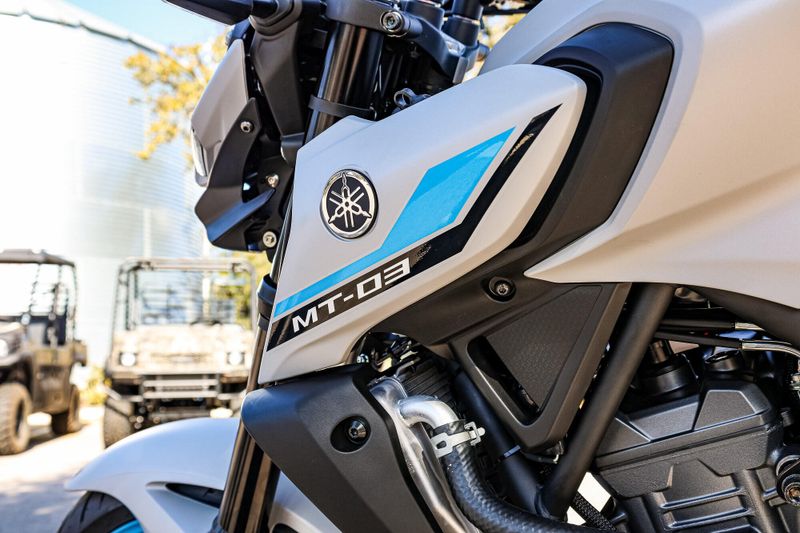 2025 Yamaha MT03   ICE STORM Image 8